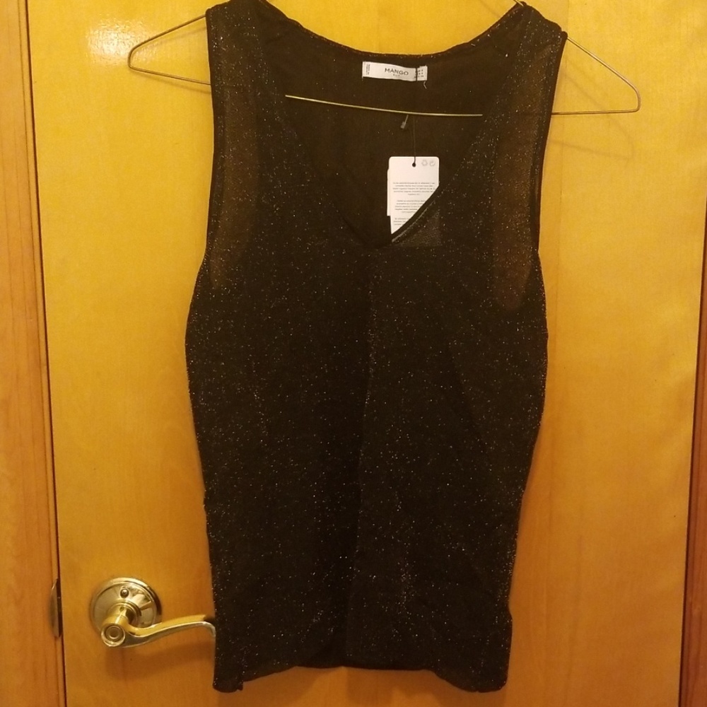 Shiny tank top
